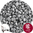 Rounded Gravel - Silver Coloured - Click & Collect - 7340